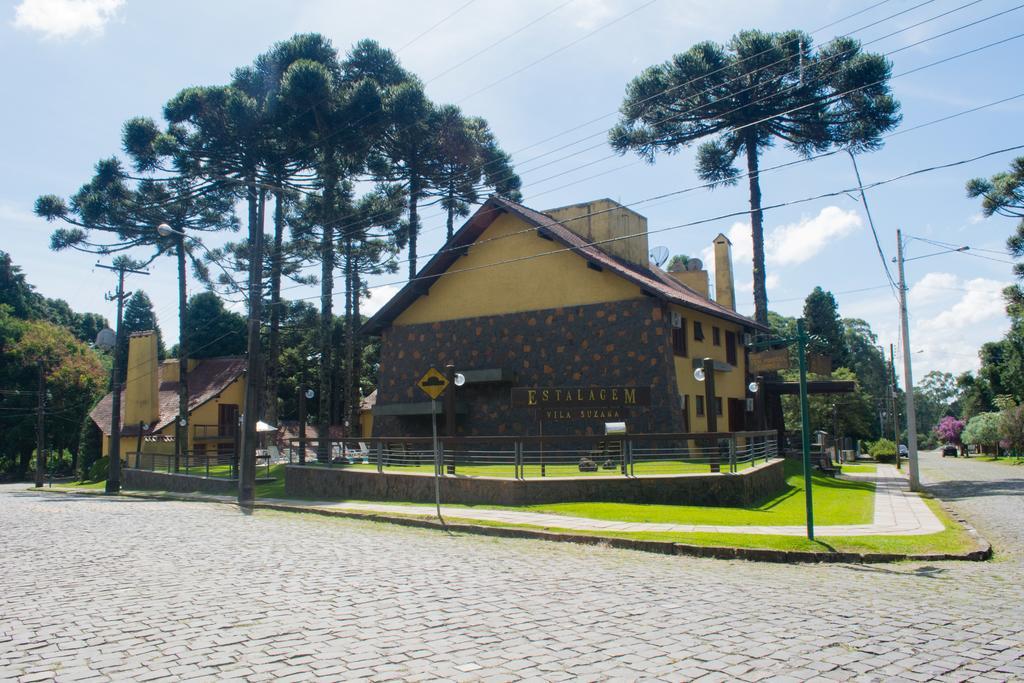 Estalagem Vila Suzana - Quadra De Beach Tennis Indoor Canela Εξωτερικό φωτογραφία